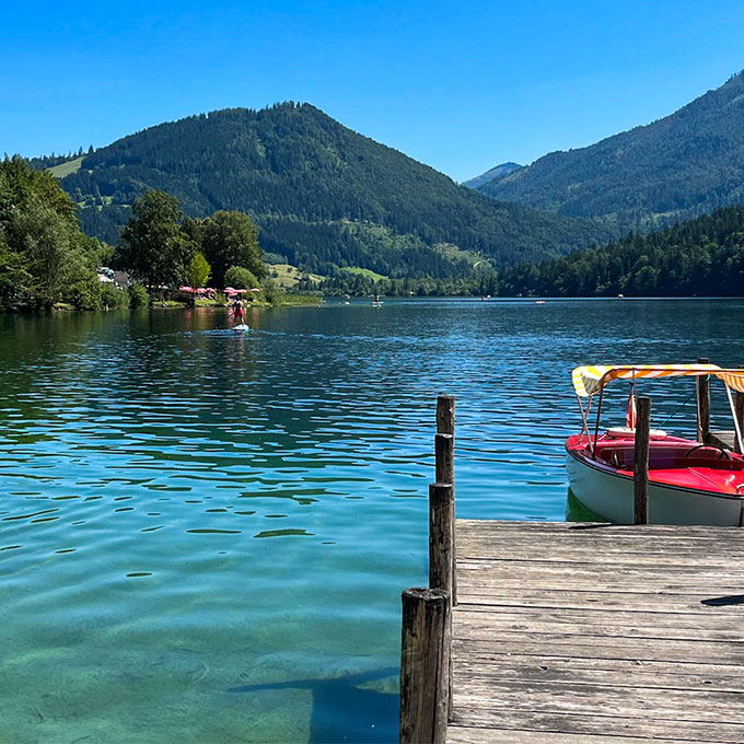 Erlaufsee im Sommer